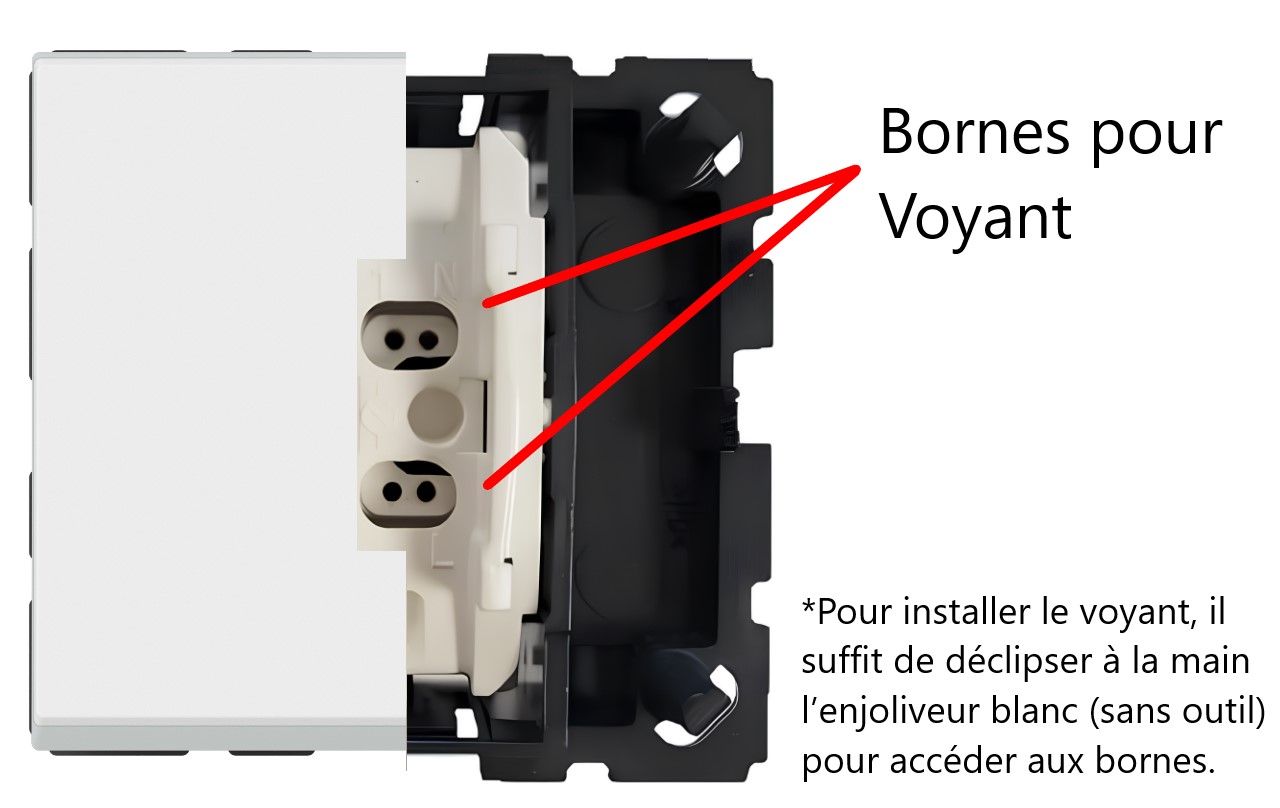 Legrand - Interrupteur  / va-et-vient étanche Plexo prêt à poser saillie - 10AX - 250V - IP55 - IK08 - Gris - Réf : 069711L